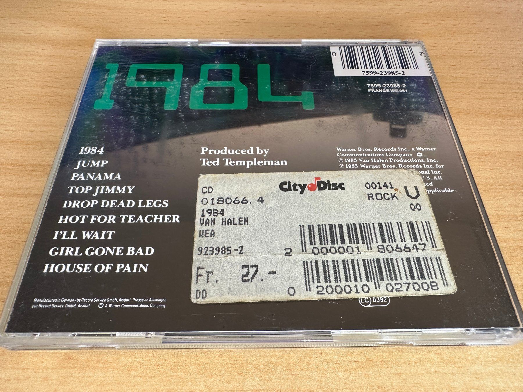 CDs: Van Halen – 1984 – Gebraucht aus Rikon im Tösstal von Alpenmutz 1