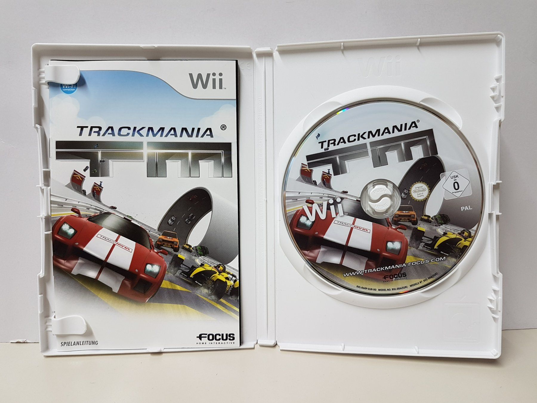 Nintendo Giochi: Trackmania TM Auto-Rennspiel  Wii – Usato da Schüpfheim venduto da Games_Spielkonsolen 1