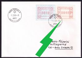 ATM 6_Abart "WEISSES PAPIER ohne Unterdruck" !_Basel_Bf 84 !