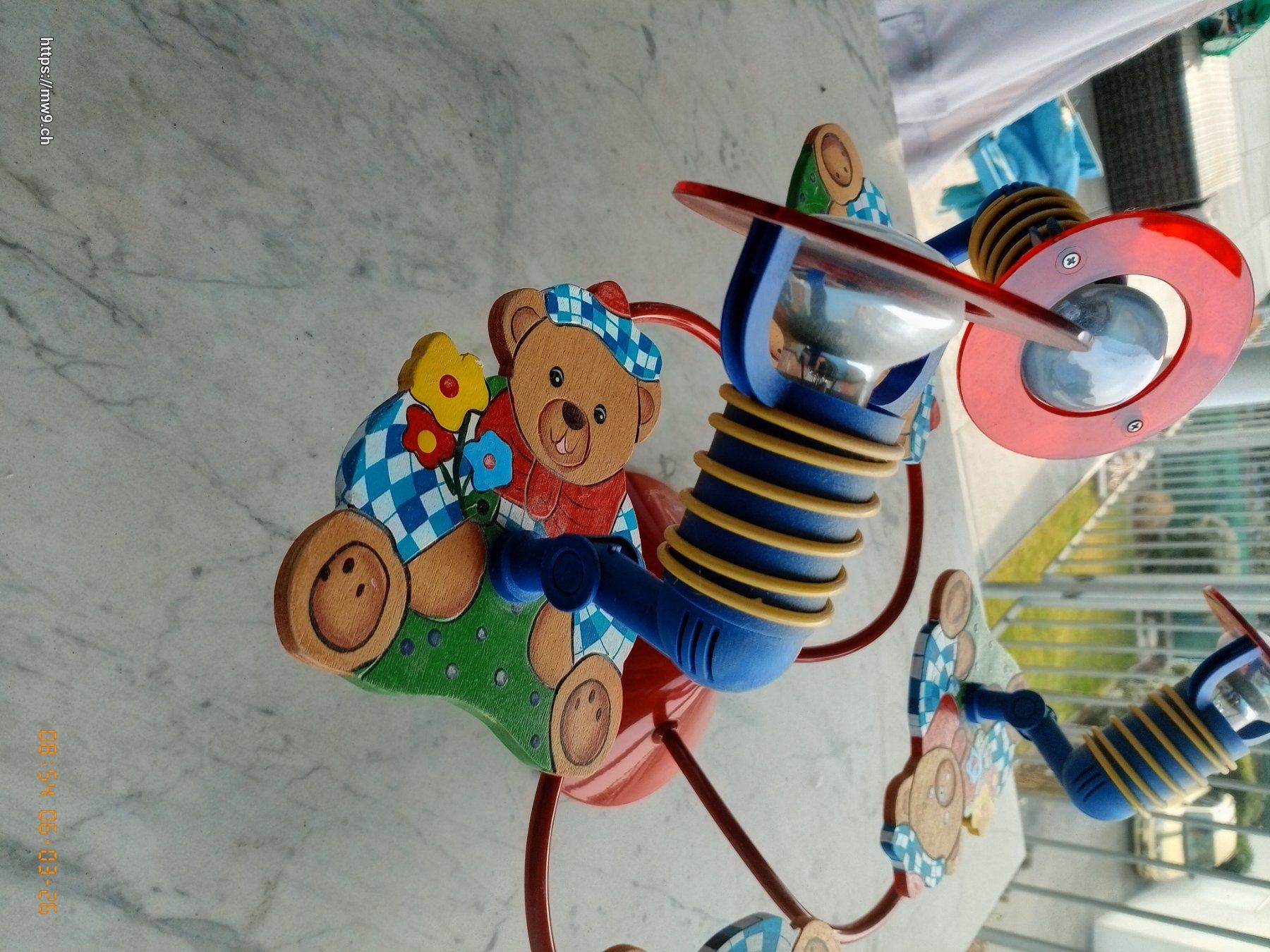 Lampadari & plafoniere: Kinderlampe Teddybär - Drehbare Kinderzimmer Deckenleuchte – Usato da Castione venduto da Markus_Winter_Ticino 4
