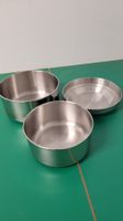 Edelstahlschuesseln 2er Set Inhalt 1.5 und 1 Liter