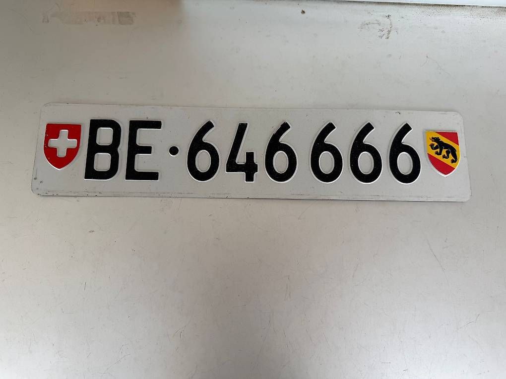 Insegne: Auto Kontrollschild BE646666 – Usato da Hinterkappelen venduto da Toni_008 2