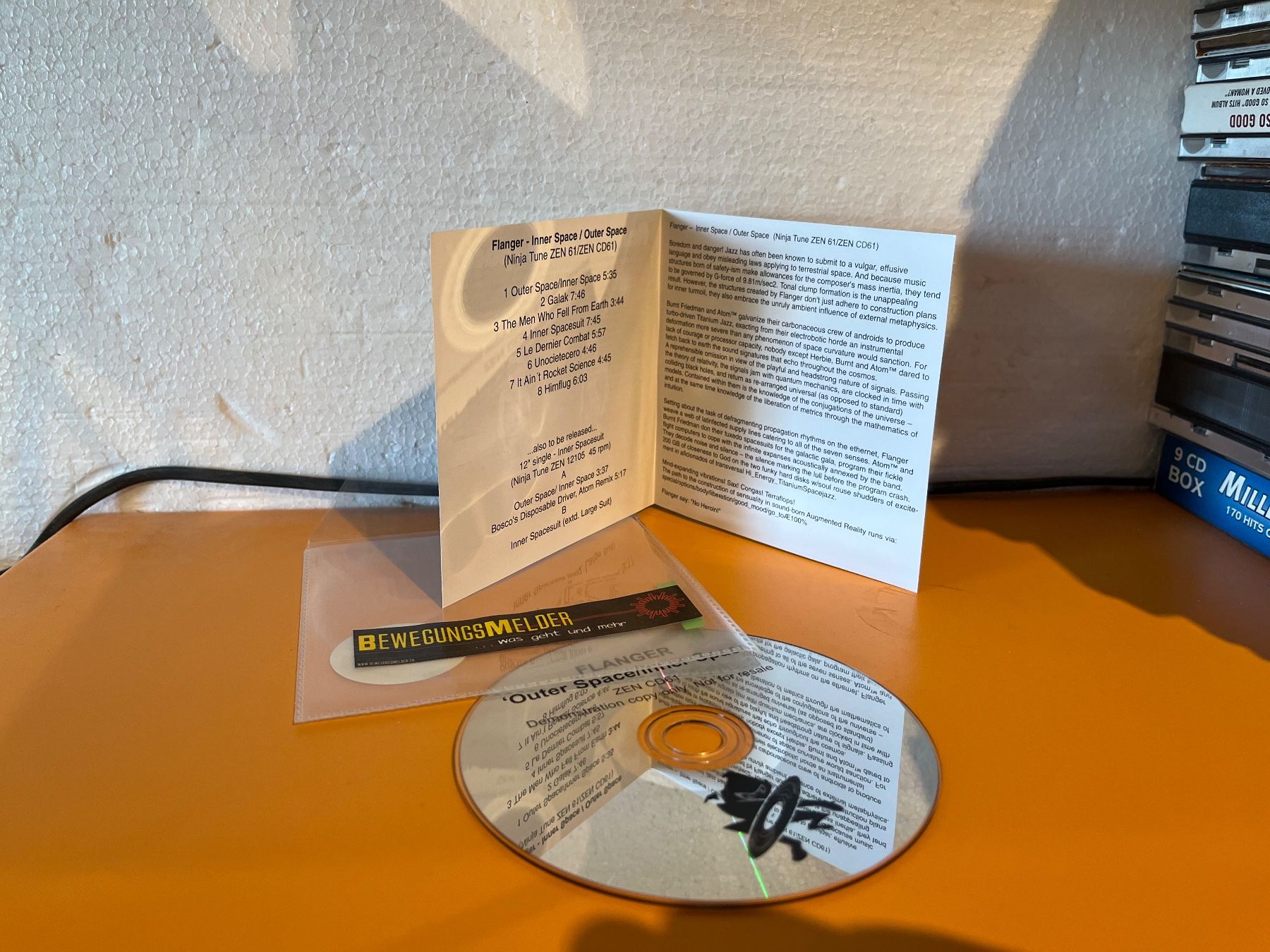 CD: Flanger - Outer Space / Inner Space - HH22B – Usato da Küsnacht ZH venduto da hardcore.earth 3