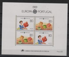 Portugal Europa-Cept 1989 Block  64 **