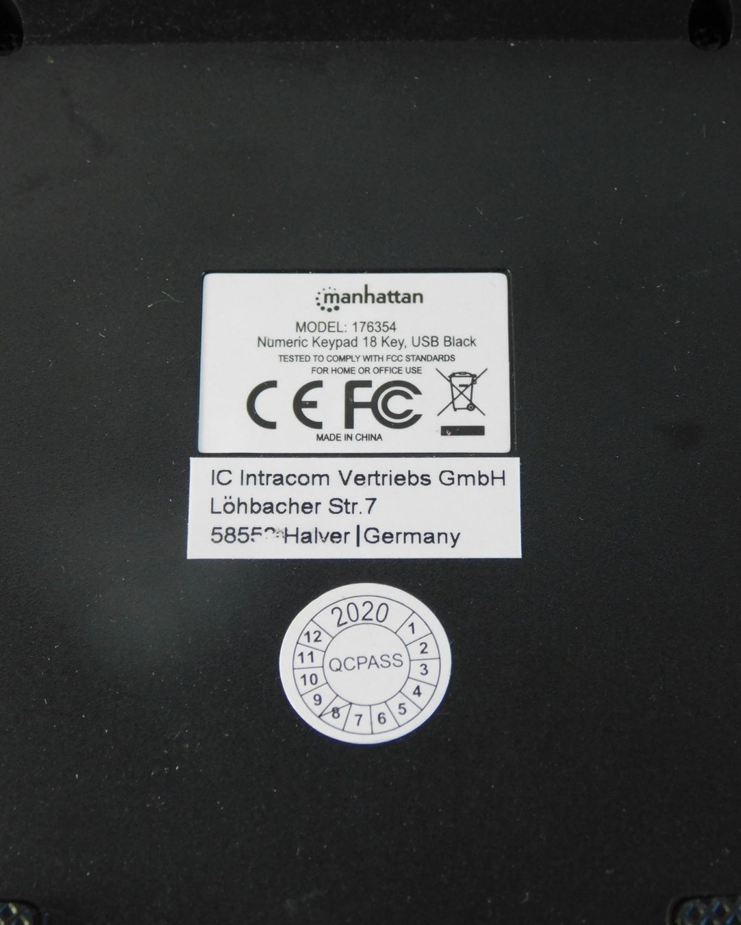Tastaturen: Manhattan USB Nummernblock, externer Ziffernblock – Gebraucht aus Emmenbrücke von Ulisse-22 2