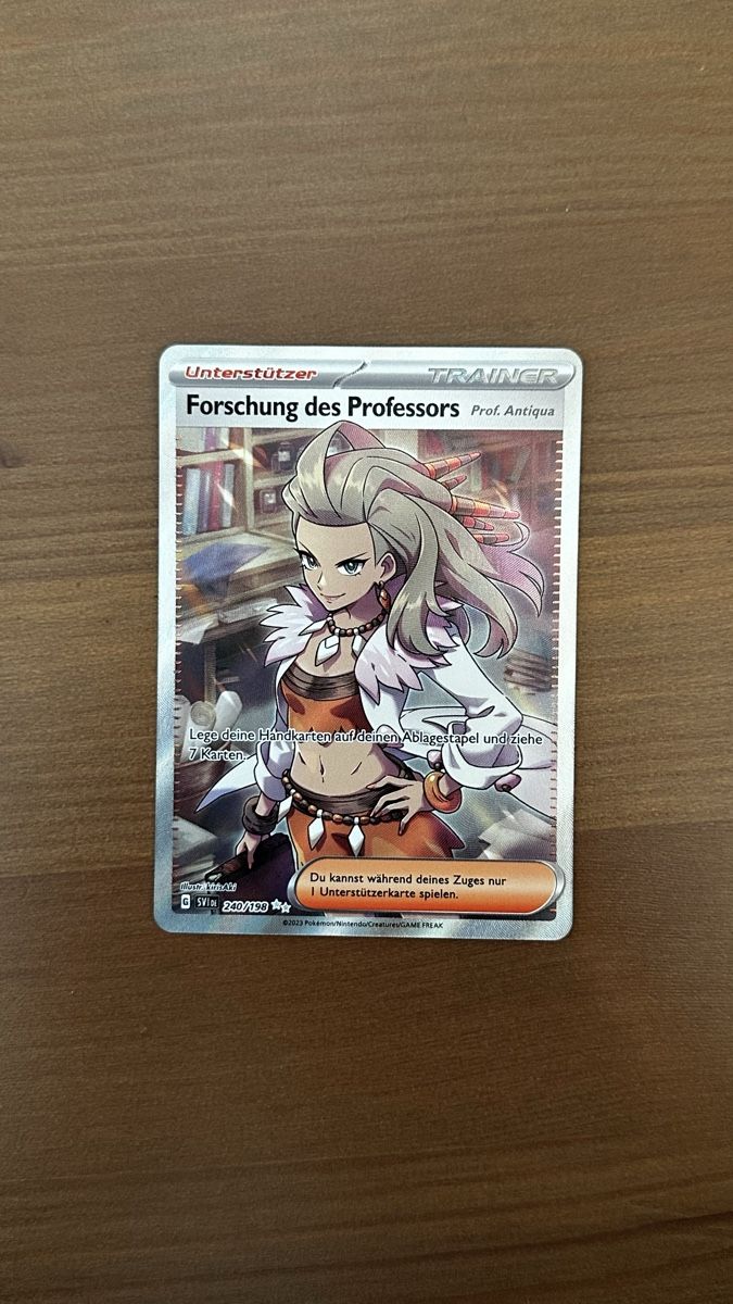 Pokémon Carte collezionabili: Forschung des Peofessors – Usato da Zollikofen venduto da Pasfah