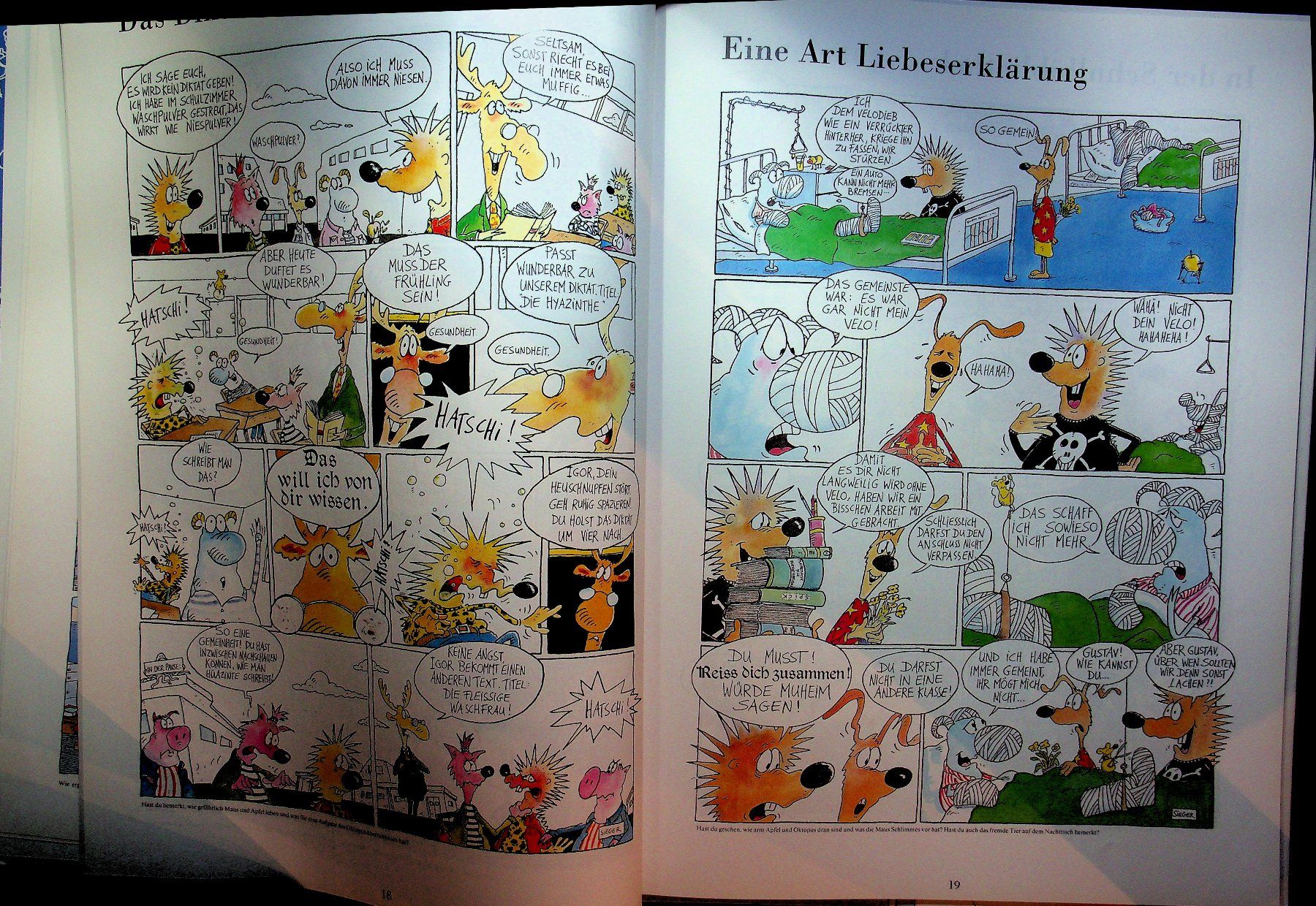 BD: Comic Klasse Muheim  Edition Moderne EA 1995 – D'occasion à Reitnau par Zaomir 5