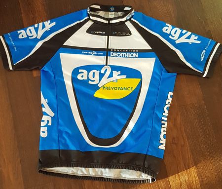 Velo Trikot Ag2r XL Vintage