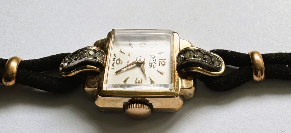 Orologi: HOGA Damenuhr Vintage, Handaufzug, Sammlerstück, Top! – Usato da Hombrechtikon venduto da Oldclock 1