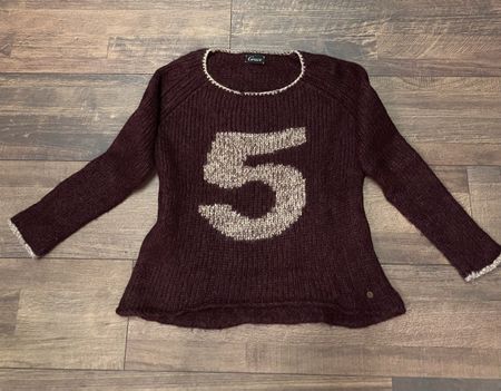 Grace Kuschelpullover Pflaume S 