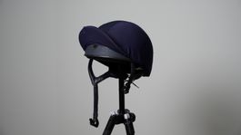 Charles Owen Luna Pro Skull Plus II Reithelm blau Gelände