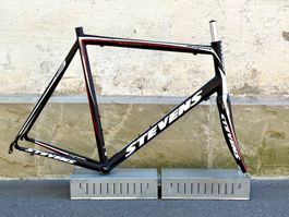 STEVENS ASPIN Alu Rennvelo Rahmen Carbon Gabel TOPZUST. 2609