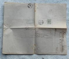 FALTBRIEF NEDERLAND 1877