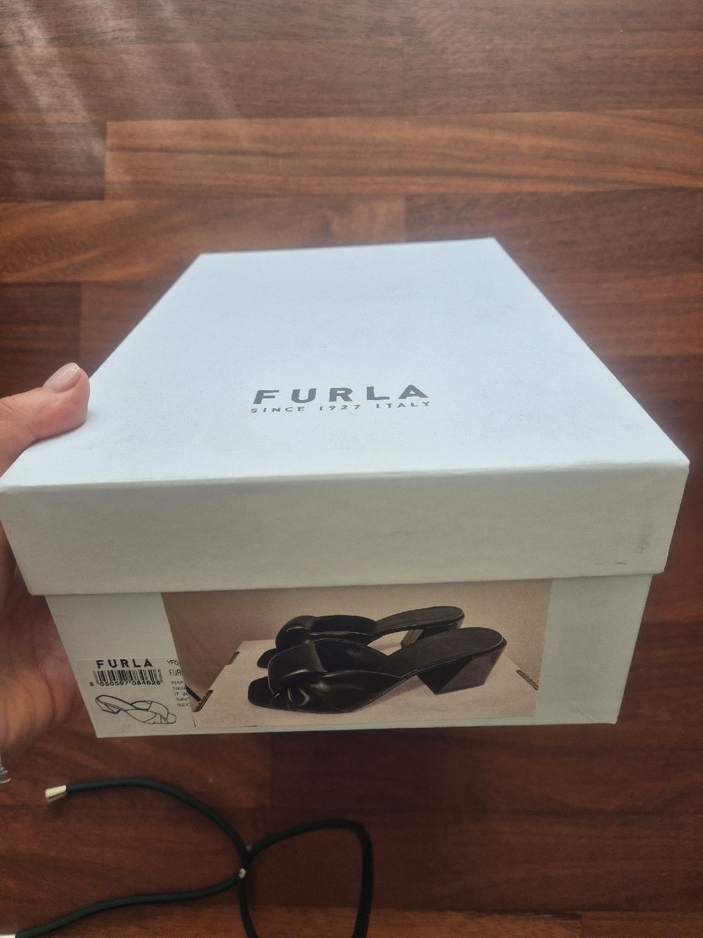 Furla Scarpe da donna: Furla leather slip on sandals 39 – Usato da Richterswil venduto da danarollinger 3