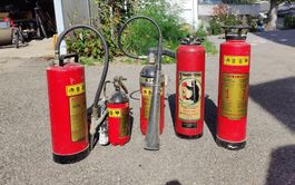 5 Feuerlöscher, DEKO
