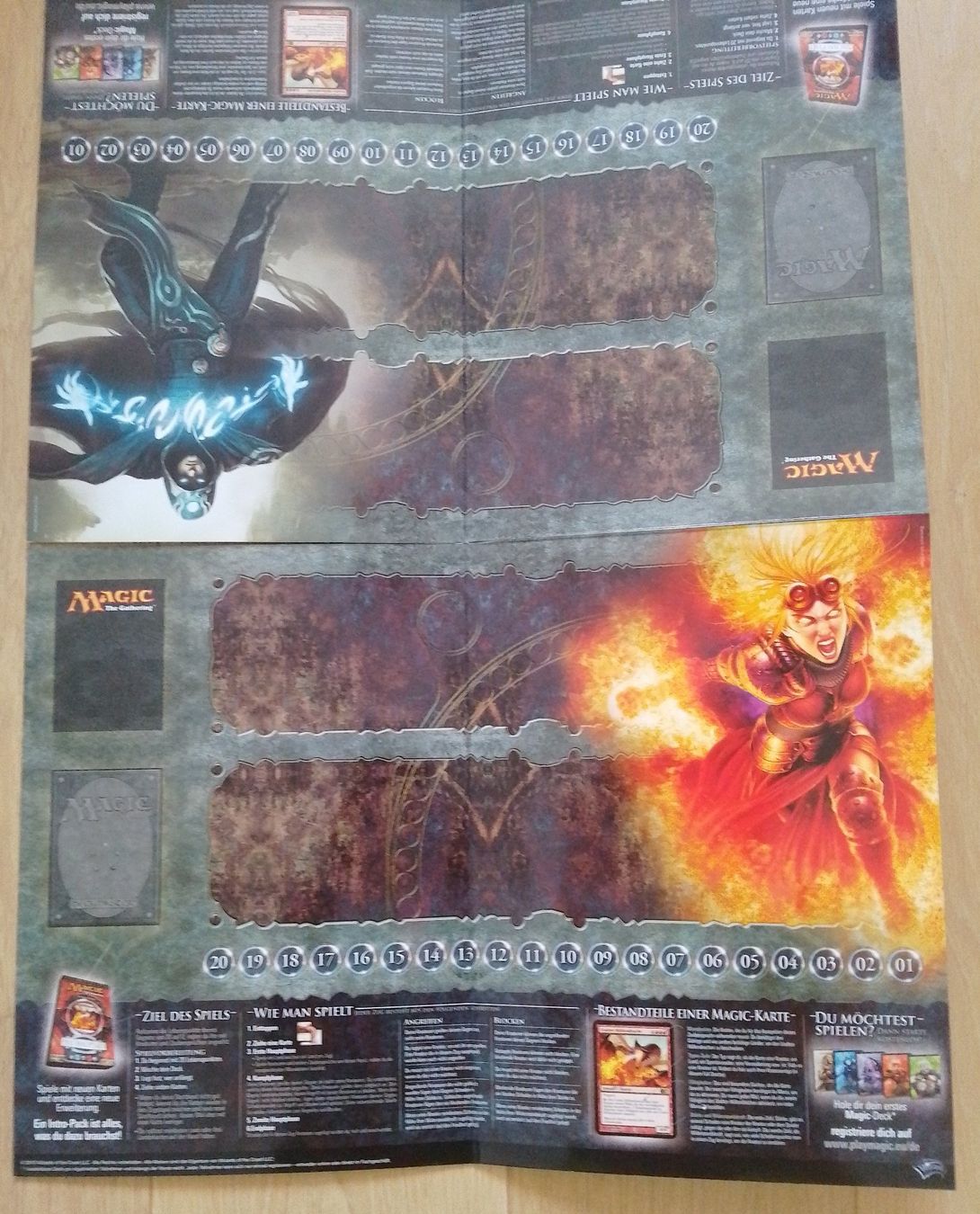 Magic The Gathering Carte collezionabili: Magic the Gathering Spielmatte Worldwake / Planeswalker – Usato da Wohlen AG venduto da salamanderspielwaren 2