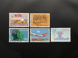 1987 Sonderpostmarken I ʘ 743, 744, 745, 746, 747