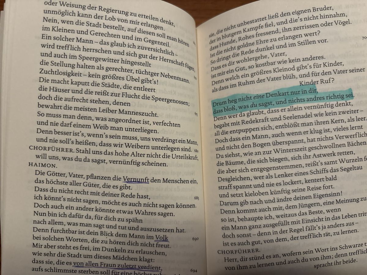 Bücher: Reclam Antigone – Gebraucht aus Unterentfelden von Lavach 3