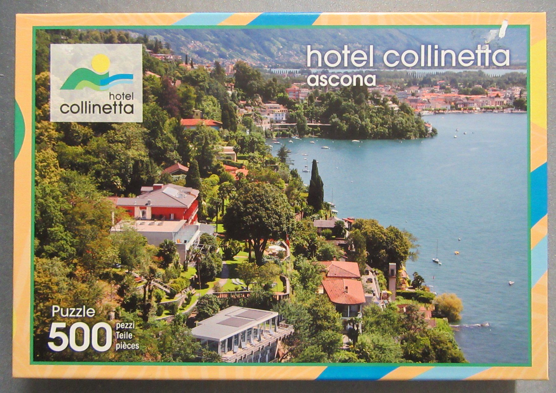 Puzzle: Puzzle - 500 Teile - Hotel Collinetta, Ascona - von 2012 – Usato da Auenstein venduto da Padabimbim