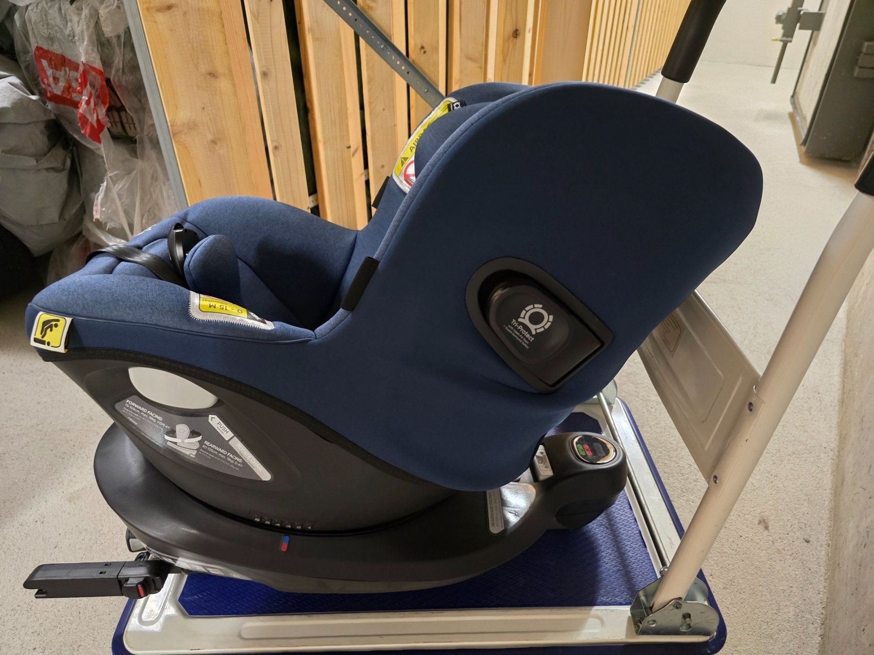 Joie Auto-Kindersitze: Joie i-Spin 360 Kindersitz blau – Gebraucht aus Montlingen von brige67 4