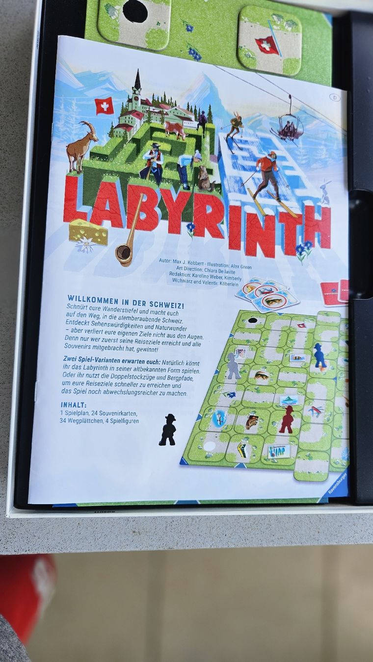 Giochi: Labyrinth Brettspiel Switzerland – Usato da rain venduto da Bbaumli 2