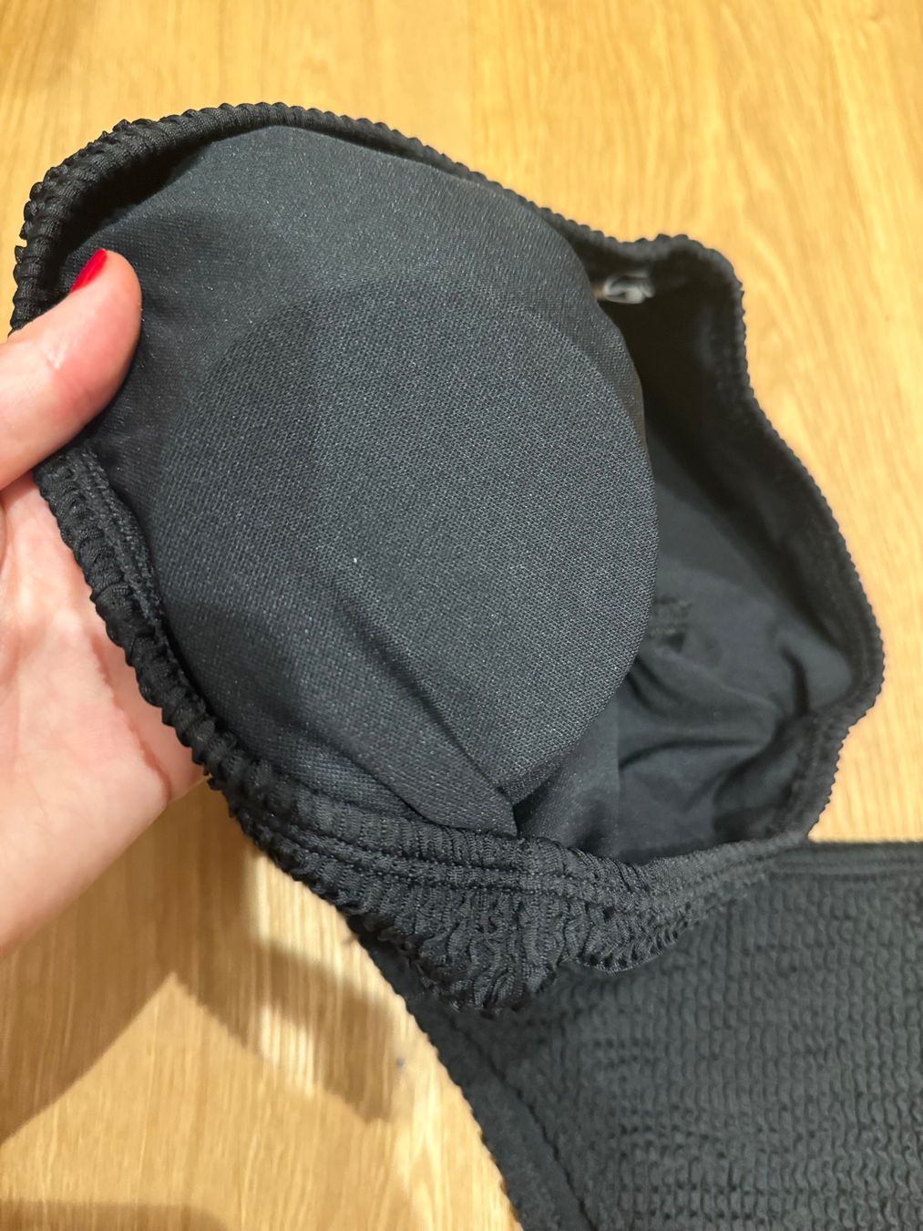 Costumi da bagno & Bikini: Schwarzer Bikini mit Struktur, One Shoulder - Sommer! – Nuovo (secondo la descrizione) da Dotzigen venduto da White_Warrior 3