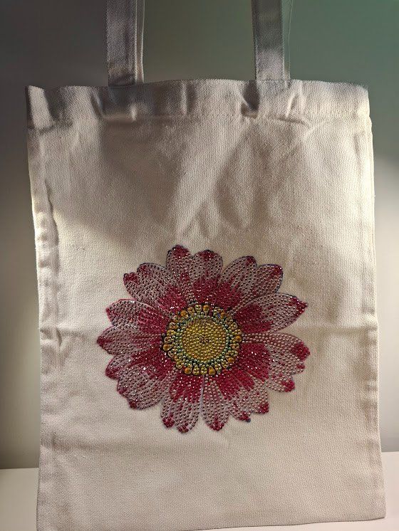 Borse & Zaini: Tote Bag Duo mit Glitzerstein Motiv – Nuovo (secondo la descrizione) da Au ZH venduto da zettel_zueri