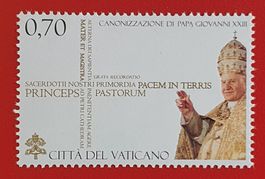 VATIKAN HEILIG SPR. PAPST JOHANNES XXIII 2014** POSTFRISCH