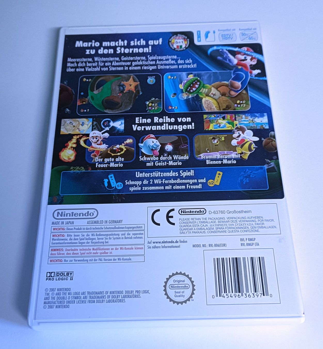 Nintendo Spiele: Super Mario Galaxy | Wii – Gebraucht aus Köniz von Gamecollect 2