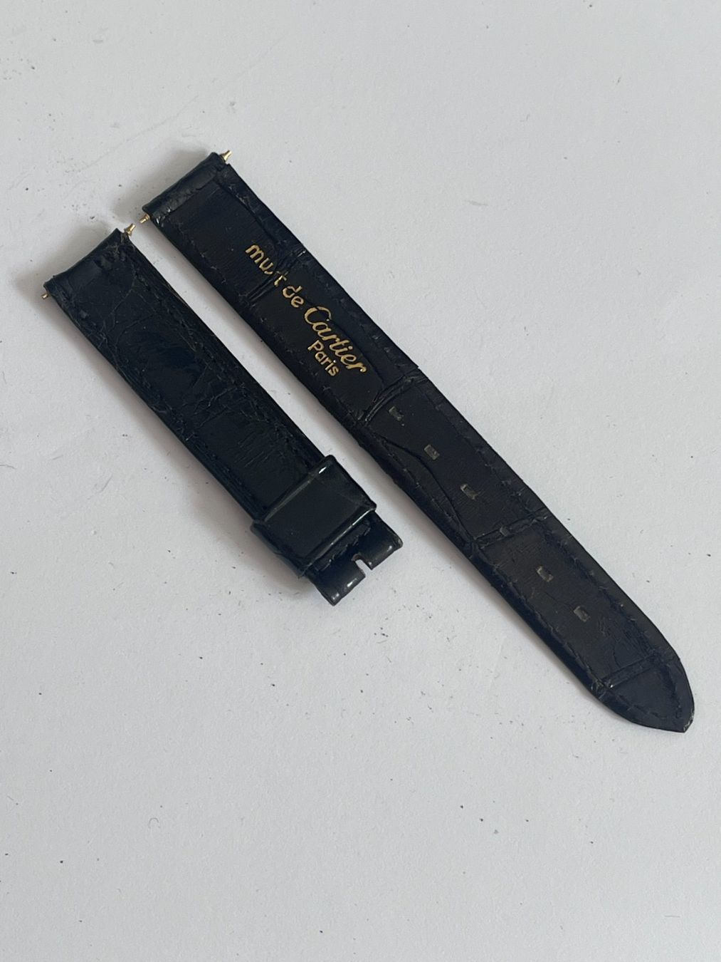 Cartier Orologi: must de Cartier Lederband 14mm – Nuovo (secondo la descrizione) da Worblaufen venduto da chronyves 1