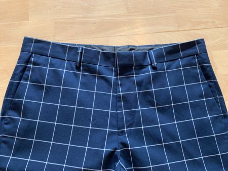 TOPMAN Herren Hose, Gr. 36/34, Dunkelblau
