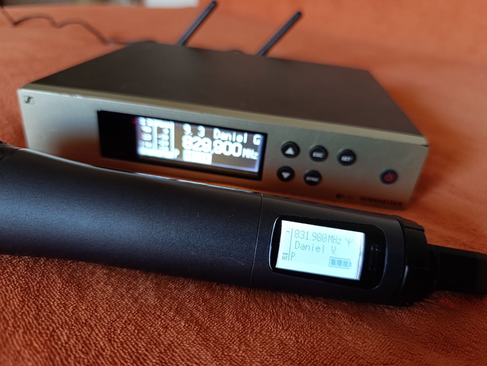 Sennheiser Mikrofone: Sennheiser EW 100 G4 Wireless Mikrofon Set – Gebraucht aus Altwis von Danley83 1