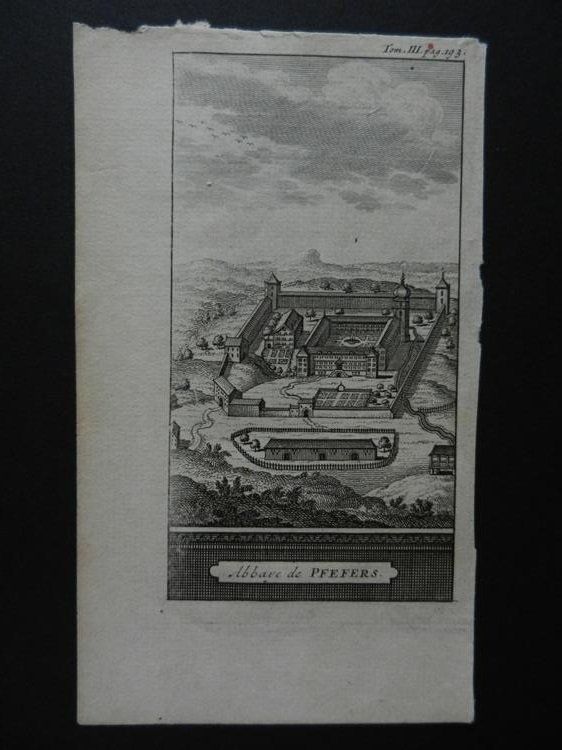 Stiche: Abbaye Kloster Pfäfers – Gebraucht aus Risch von Rischli15