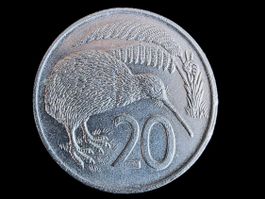 NEUSEELAND 20 CENTS 1977