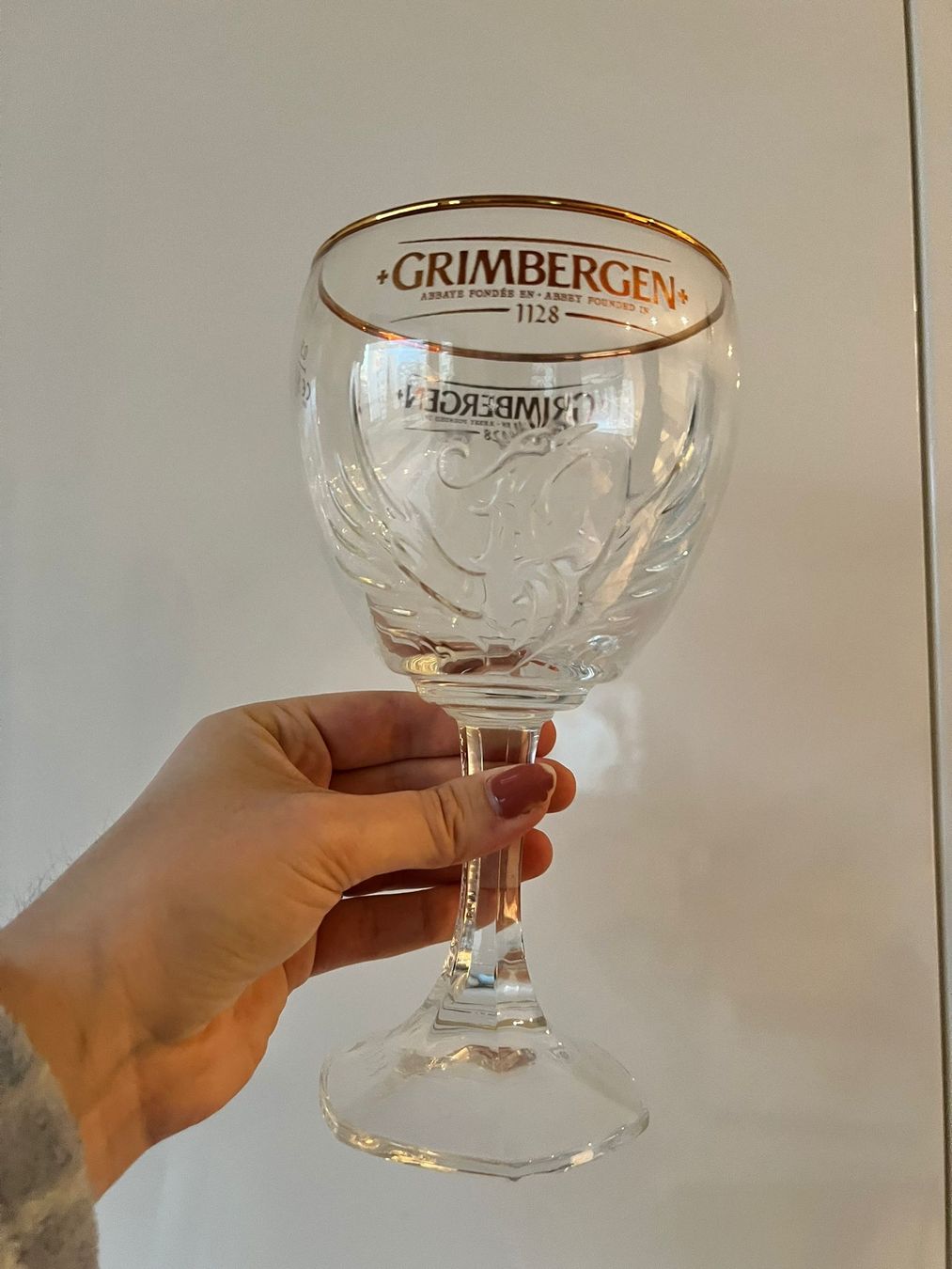 Set di piatti: Authentische Grimbergen-Biergläser, Sammlung ! – Nuovo e nell'imballaggio originale da Romont FR venduto da Joe_xkh9