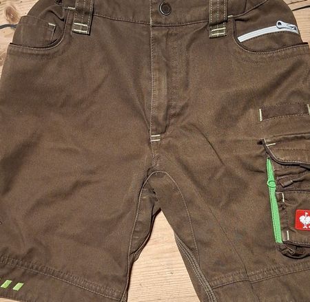 Engelbert Strauss Arbeitsshorts braun gebrauchter Zustand