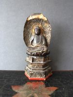 Asiatische BUDDHA Skulptur, Holz