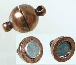 Calamite: Magnetverschluss  kupfer    14x8mm – Nuovo (secondo la descrizione) da Alpnachstad venduto da perlengaby 2
