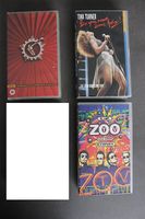 Cassettes K7 video VHS Tina Turner - U2 - FGTH