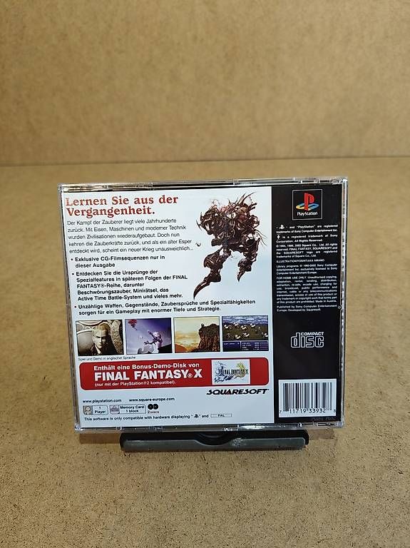 Sony Giochi: Final Fantasy VI PS1 PAL – Usato da Luzern venduto da MWi_9xw5 1