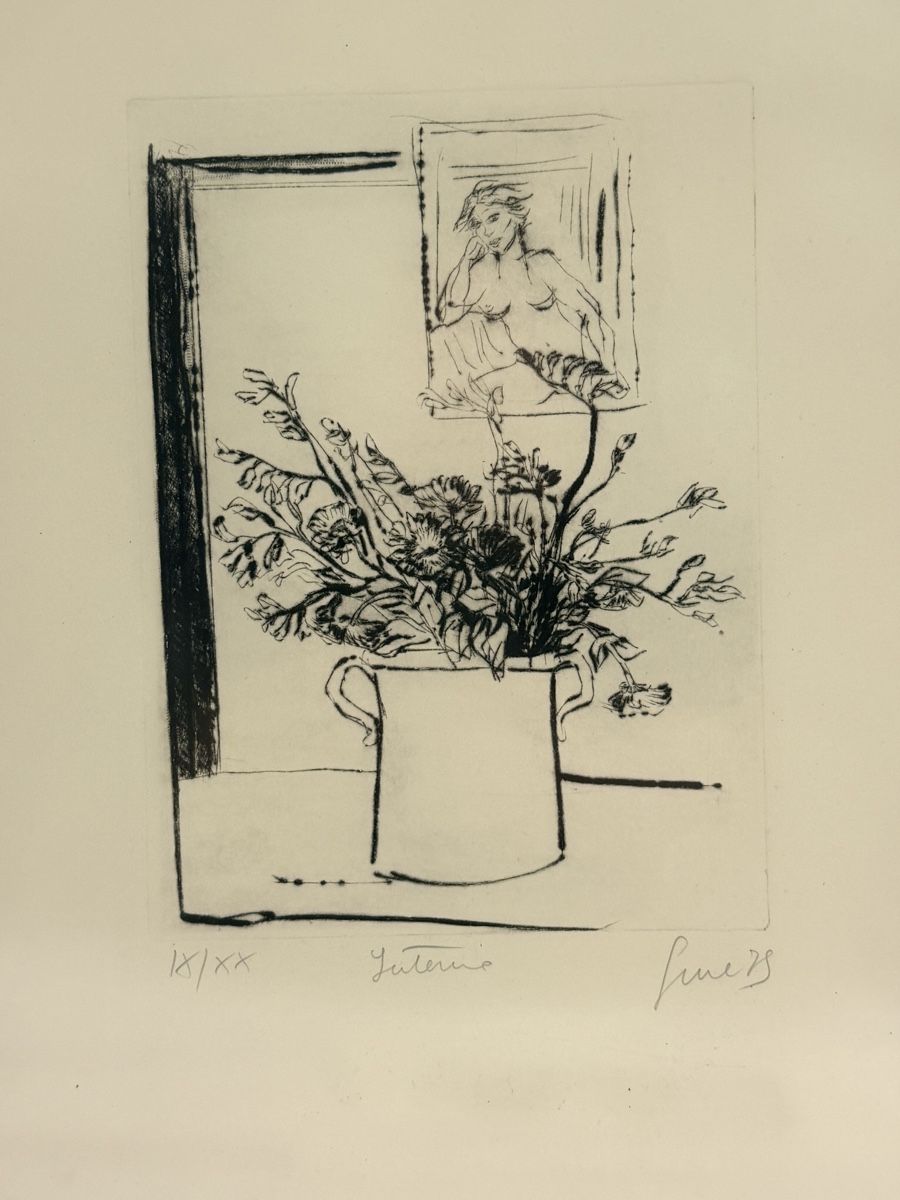 Grafiken & Lithographien: Nicola Sene - Interno - Lithographie – Gebraucht aus Solothurn von NUVICO 4