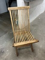 Holz-Klappstuhl für Garten oder Balkon, Sommer-Sonderangebot