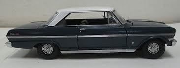 S03963* Chevrolet Nova 1962 blue 1:18 5