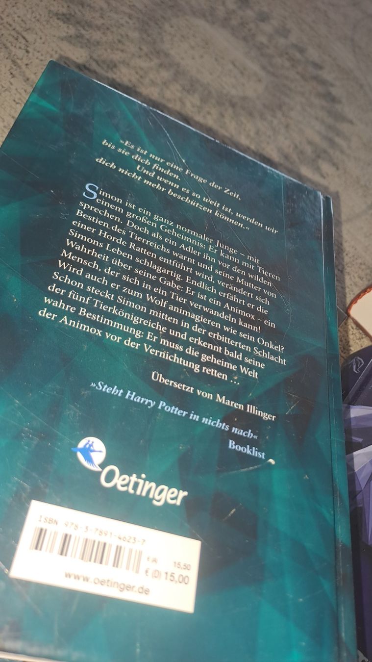 Libri: Animox Band 1, 2, 3, 4, 5 und 8 – Usato da Zürich venduto da mili021 1