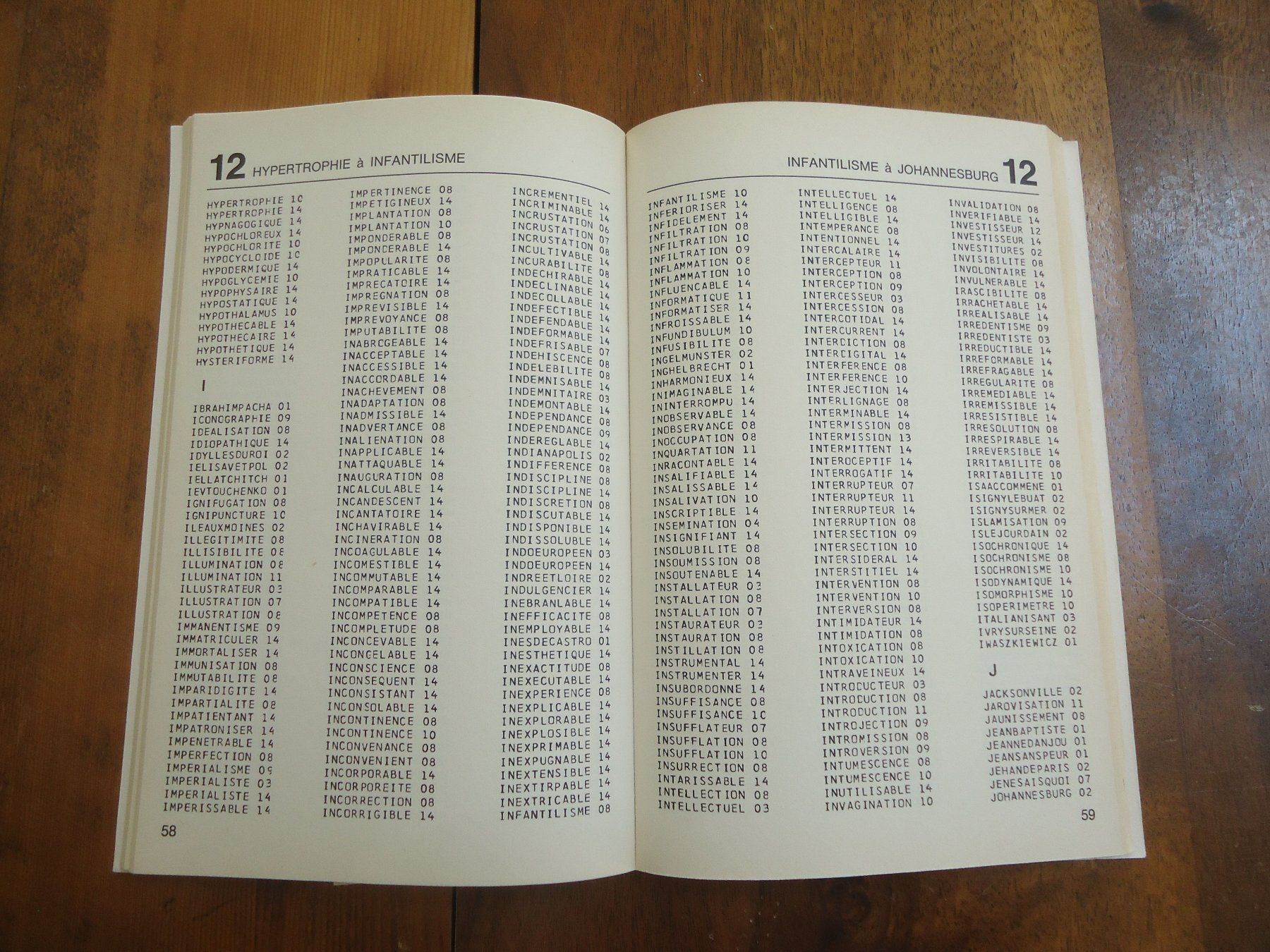 Libri: Dictionnaire mots croisés - 11-41 lettres – Usato da Vessy venduto da mafabe 1