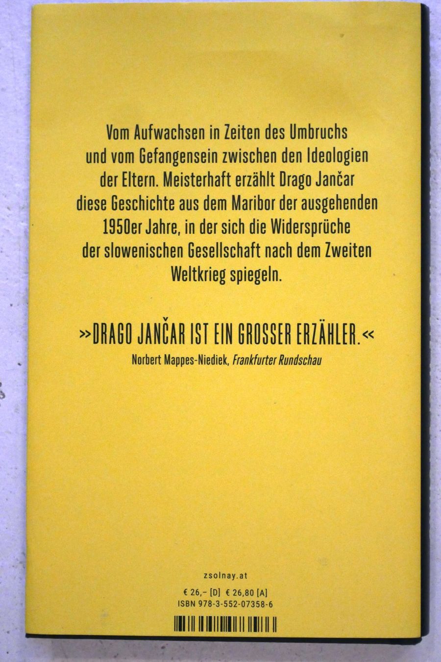 Libri: Drago Jancar: Als die Welt entstand – Usato da Adliswil venduto da Dkain 1
