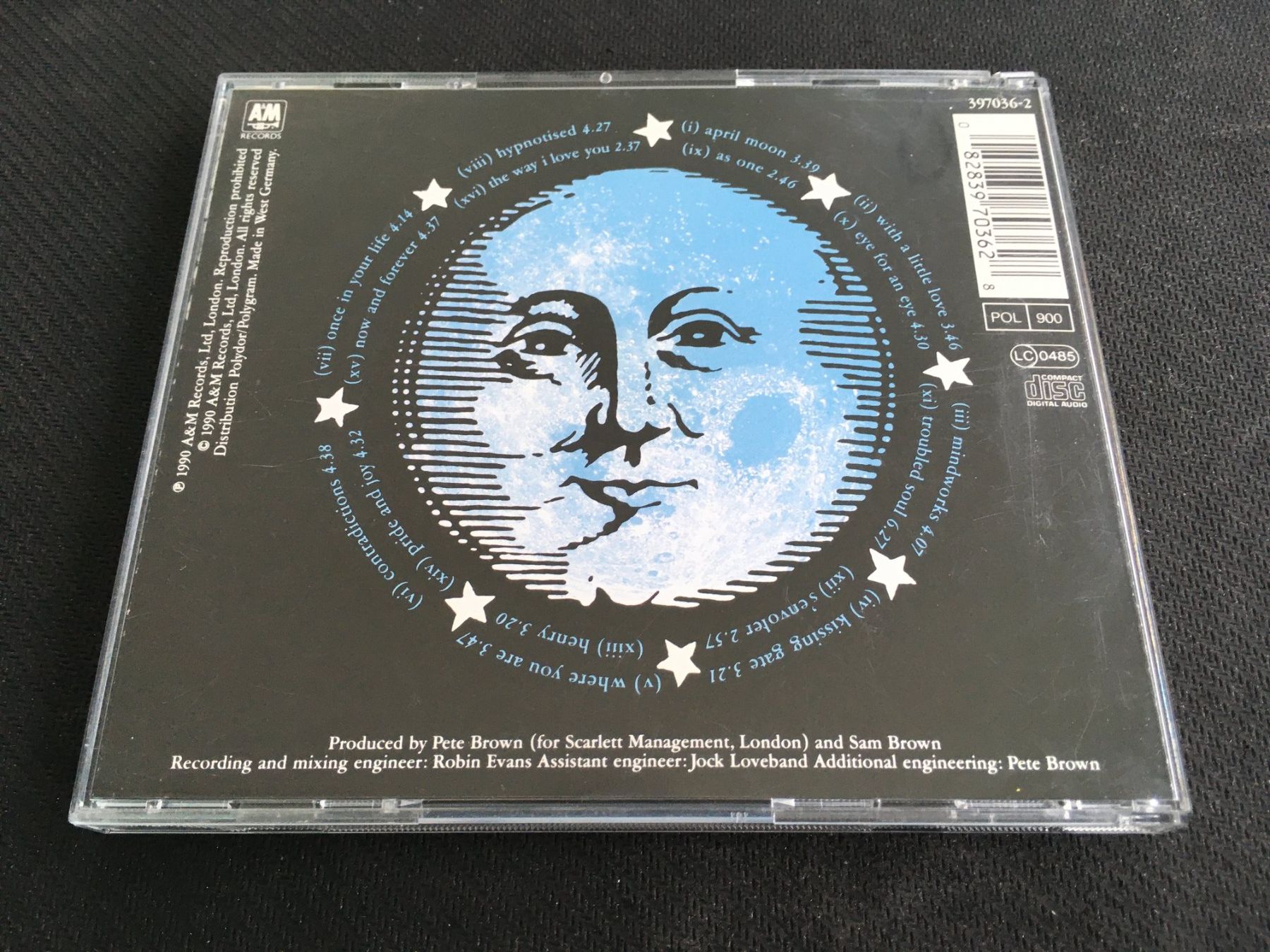 CD: Sam Brown - April Moon -CD- – Usato da St.Gallen venduto da MedienJoe 2