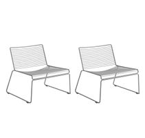 2x HAY Hee Lounge Chair – Anthrazit – guter Zustand