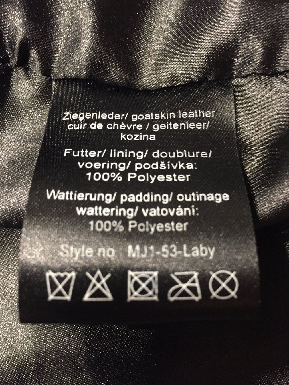 Giacche: LABY Lederjacke - Style Rocker / Biker, wertig – Nuovo (secondo la descrizione) da Luzern venduto da cole.trickle 2