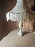 Tischlampe Onyx mit Lampe gute Zustand 40 Zeichen